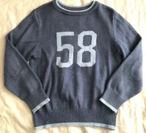 Maglione elegante foto vacanza H&M LOGG ragazzo taglia 10/12 anni blu #58 equipaggio - Foto 1 di 1