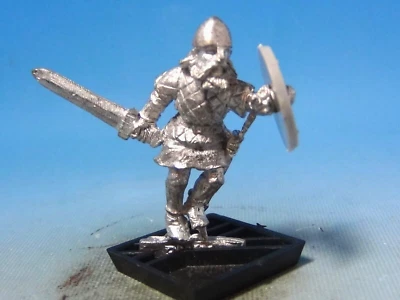 Warhammer Fantasy Battle Dark Ages Viking Norse Bondi /w Shield #2 D&D Berserker - Image 1 of 4
