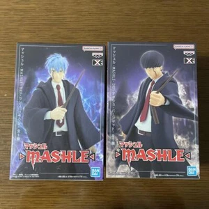 Juego de 2 figuras Mashle Magic and Muscles Mush Burnedead, Lance Crown - Imagen 1 de 6