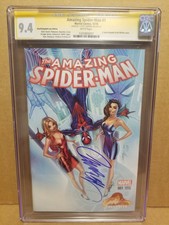AMAZING SPIDER-MAN #1 CGC 9.4 SS SIGNED J. SCOTT CAMPBELL VARIANT 2015