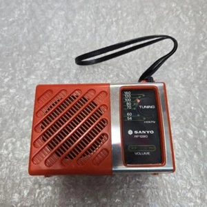 Working Item Sanyo Rp1280 Am Radio Vintage JPN Limited Audio Player System Porta - Picture 1 of 4