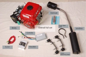 3000W Generator 48V-72V Electric Tricycle Car Sedan Gasoline Charging Generator - Picture 1 of 28