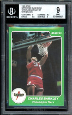 1984-85 1985 Star Gatorade Charles Barkley XRC Rookie Card BGS 9 MINT RC SP