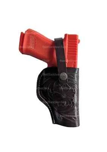 Glock Holsters Concealed Carry G17 G19 Taurus Ruger S&W SIG Tooled Leather - Picture 1 of 9