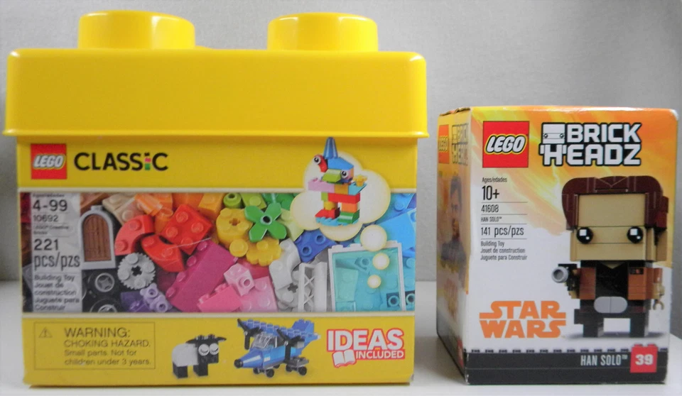 LEGO's new in box, Classic & Brick Headz (han solo) - Image 1 of 4