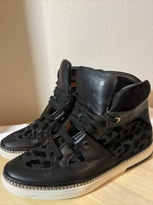 JIMMY CHOO BELGRAVIA High Top Sneaker in Wildleder & Leder 8,5 / 40 - Bild 1 von 13