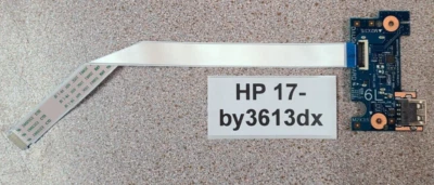 Placa lector de tarjetas y USB para computadora portátil HP 17-BY3613DX/R8 Foto 1 de 2