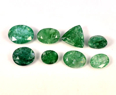 26.75 Ct Natural Green Beryl Colombian Emerald Certified Loose Lot Gemstone - Image 1 of 4