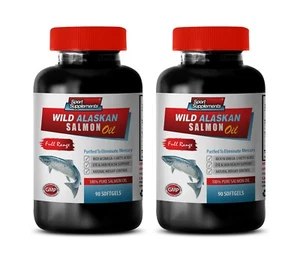 weight loss energy pills - WILD ALASKAN SALMON OIL - dha usp verified 2B - Picture 1 of 10