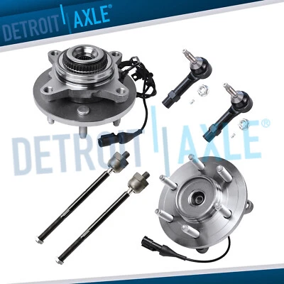 Buje de cojinete de rueda delantera 4x4 Tierods para 2003-2006 Expedition Lincoln Navigator Foto 1 de 4