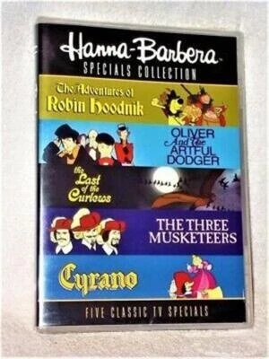 Hanna-Barbera 5 Classic TV Specials Collection (DVD, 2019, 2-Disc) NEW animated - Image 1 of 2