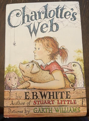 Charlottes Web Book By E.B White Hardcover. - Image 1 of 4