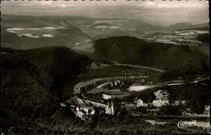 Kloster Arnstein bei Obernhof ~1950/60 Luftbild Luftaufnahme Postkarte ungelauf. - Picture 1 of 2