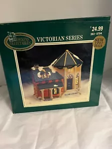 Dickens Vintage 1997 Collezione Porcellana Serie Vittoriana "Biblioteca del Villaggio" - Foto 1 di 5