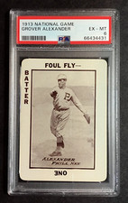1913 WG5 National Game Grover Alexander Hall of Fame Rookie (RC) - PSA 6 EX-MT
