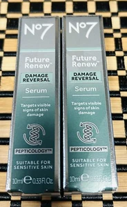 No 7 Future Renew Damage Reversal Augenserum 0,33 flüssige Unzen/10 ml (2er-Set) Neu - Bild 1 von 2