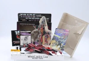 Thrust 100% Complete W/Box & Insert 1985 Vintage G1 Transformers Action Figure - Picture 1 of 12
