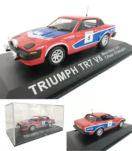 IXO 1:43 TRIUMPH TR7 V8 MANX RALLY 1978 #5 T. POND/F. GALLAGHER - Foto 1 di 1