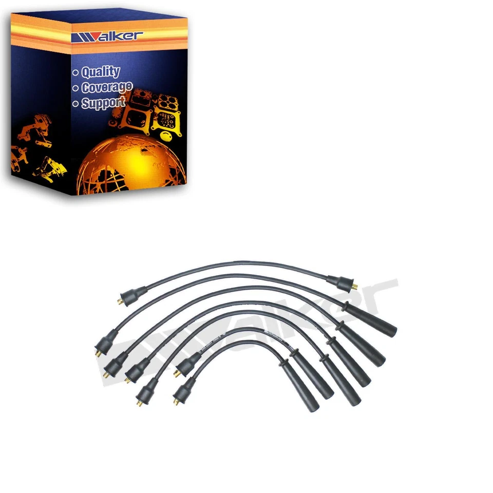 Juego de cables de bujías Walker para 1961-1962 International C130 3,9 L L6 Foto 1 de 1