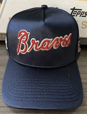 Chipper Jones Lids Topps x Mitchell & Ness Adjustable Cap Hat New OSFM /126 - Image 1 of 4