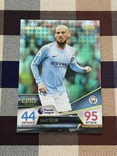 MATCH ATTAX ULTIMATE 2018/19 18/19 DAVID SILVA GREEN PARALLEL 084/100