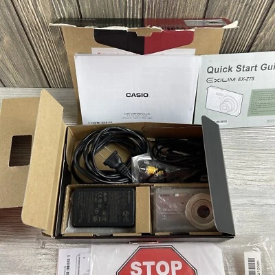 Casio Digital Camera Exilim EX-Z75 7.2MP  Tested Working - Image 1 of 4