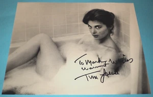 Tina Louise  ~  8 x 10  B&W  Authentic  Autographed  Photo - Picture 1 of 1