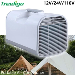 Tent Air Conditioner Mini Portable Camping AC Unit Cool For SUV RV 12V/24V/110V - Picture 1 of 17