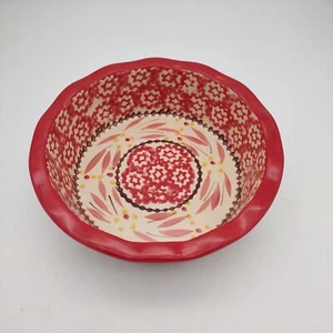Temptations Old World Cranberry Scalloped Edge 5" Replacement Bowl - Picture 1 of 5