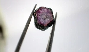 Natural Trapich Ruby Artisan Pendant Supply Hexagon Rough 5.30 Cts 10x8x5 mm - Bild 1 von 6