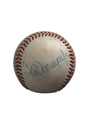 费尔南多·瓦伦苏埃拉·赛扬冠军-ROY-世界系列冠军签名亲笔签名球 — 第 1/4 张图片