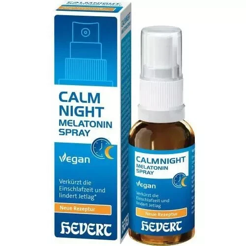 HEVERT-ARZNEIMITTEL GMBH & CO. KG CALMNIGHT Melatonin Spray 30 ML PZN 18413211