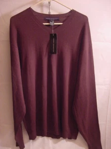 Neu mit Etikett - French Connection V-Ausschnitt Pullover Espresso Farbe - Herren Größe XXL Einzelhandel $ 78 - Bild 1 von 3