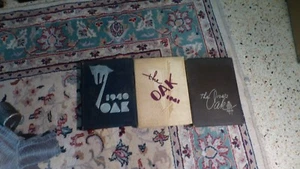 1940, 1941, 1942 The Oak INDIANA, PA HIGH SCHOOL YEARBOOK Lot Of 3  - Bild 1 von 12