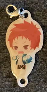 Taito Free! Iwatobi Swim Club Asahi Shiina Anime Metal Charm Keychain - Picture 1 of 1