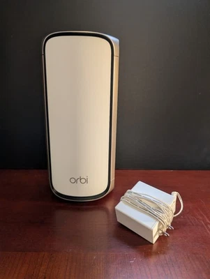 NETGEAR Orbi RBE970 BE27000 Quad-Band Wi-Fi 7 Mesh Satellite - V - ✅ TESTED ✅ - Image 1 of 4