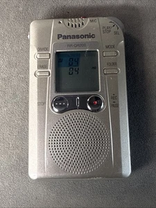 Panasonic RR-QR200 Digital IC Recorder Electronic Voice Phenomena Ghost Hunting - Picture 1 of 14