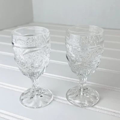 Conjunto de 2 Copos de Tiro Cordial de Cristal de Chumbo Zajecar Ação - Feito na Iugoslávia - Imagem 1 de 4