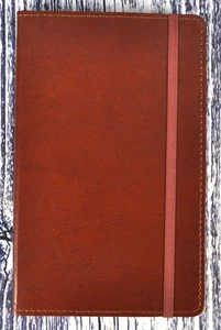 C R Gibson Genuine Bonded Leather Ruled Journal by Markings Sewn Binding 240 pgs - Picture 1 of 3