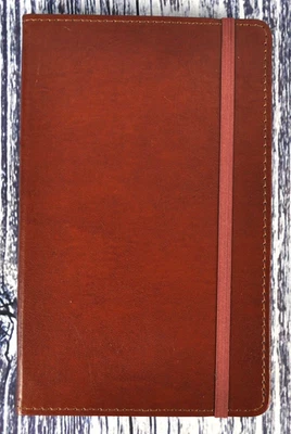 C R Gibson Genuine Bonded Leather Ruled Journal by Markings Sewn Binding 240 pgs - Image 1 of 3