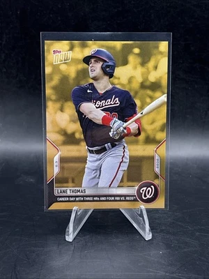 2022 Topps Now #ODB-10 Lane Thomas Bonus Card - Image 1 of 2