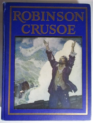 Robinson Crusoe, Daniel Defoe, NC Wyeth, Cosmopolitan, 1922 - Image 1 of 4