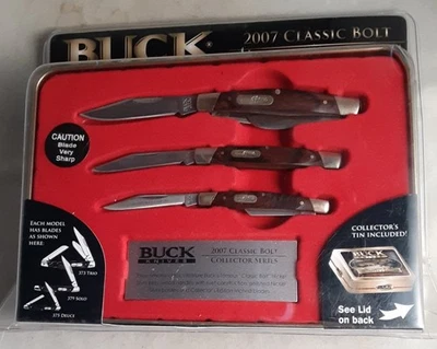 Buck Knives 2007 Classic Bolt Collector Series Knife Set In Original Packaging - Image 1 of 4