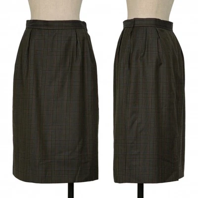 Falda a Cuadros Yves Saint Laurent Talla L (K-133811) Foto 1 de 4