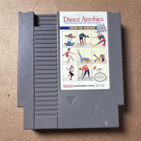 Nintendo Dance Aerobics NES Game Cartridge Power Pad Required Classic Retro Gam&hellip;