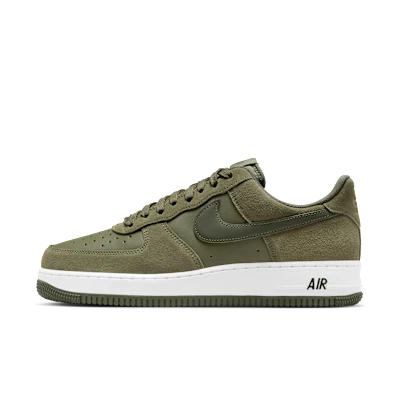 Nike Air Force 1 Low '07 LV8 Medium Olive White - IB6388-200 - Image 1 of 4