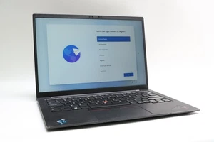 14" UHD+ Lenovo Thinkpad X1 Carbon Gen 9, i7-1185G7 3.00GHz, 16GB, 512GB SSD - Picture 1 of 16