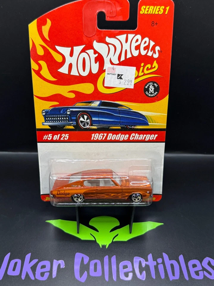 Dodge Charger 1967 Hot Wheels Classics Serie 1 naranja # 5 de 25 Foto 1 de 1