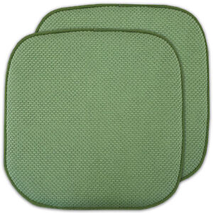 Memory Foam Honeycomb Non-Slip Chair/Seat 16" x 16" Cushion Pad 2, 4, 6, 12 Pack