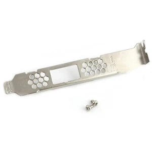 5pcs New Full Height Bracket for DELL PERC H830 LSI SAS 9300-8e PCI-e HBA - Picture 1 of 3